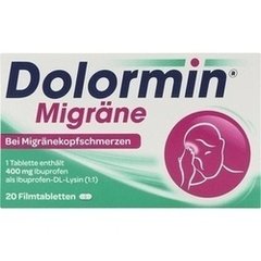 Dolormin migräne 20 шт. Німеччина