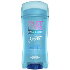 Secret Outlast Sweat & Odor Clean Clear Gel Antiperspirant - Гелевий дезодорант-антиперспірант «абсолютна чистота»