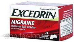 EXCEDRIN MIGRAINE Pain 24 шт США