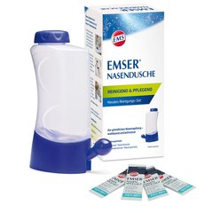 Emser для промивання носових пазух назальний душ і 4 пакетики солі