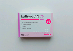 Euthyrox 75 мг, Польща 100 шт
