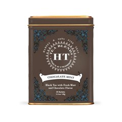 Harney & Sons, Шоколадна м'ята, 20 чайних пакетиків, 1.4 унцій (40 г)