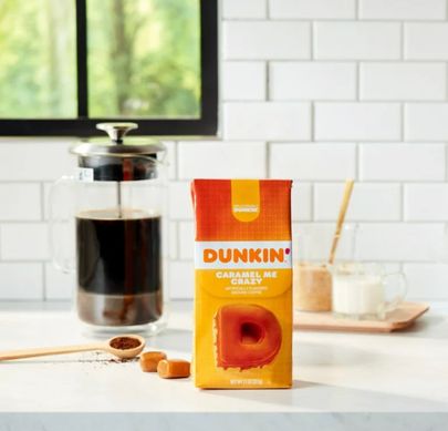 Американська кава Dunkin Donuts карамель 311 гр