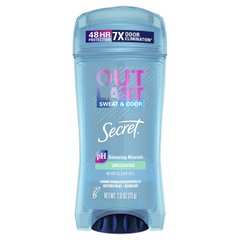 Secret Outlast Xtend Unscented Clear Gel Antiperspirant - Гелевий дезодорант-антиперспірант «без запаху»