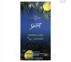 Secret essential oils cedarwood/citrus( цитрус/кедр) США