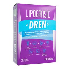 Lipograsil Dren драйнер для виведення зайвої рідини з організму 14 шт, Іспанія