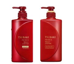 Набор Shiseido Tsubaki Extra Moist Шампунь (490мл) + Кондиционер (490мл)