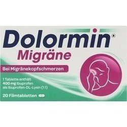 Dolormin migr&auml;ne 20 шт. Германия