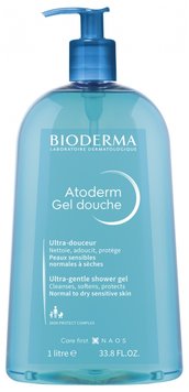 Bioderma Atoderm Біодерма Атодерм гель для душу 1000 мл