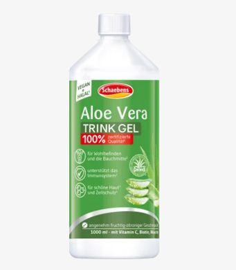 Питьевой гель алоэ Schaebens Aloe Vera Trink Gel, 1 l