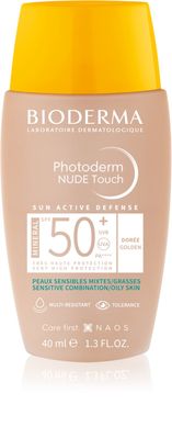 Bioderma Photoderm Nude Touch SPF 50+ Солнцезащитный тональный крем Биодерма фотодерм оттенок Claire