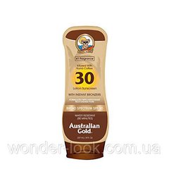 Australian gold sunscreen lotion with instant bronzer сонцезахисний лосьйон SPF 30