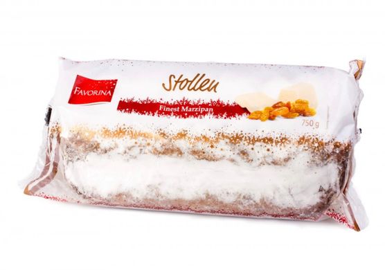 Штоллен Favorina Stollen с марципаном 1 кг