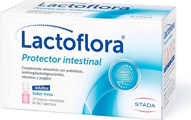 Пробіотик питний Lactoflora Probiotic Intestinal Protector for Adults 10 bottles