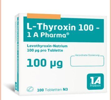 L thyroxin 1 A Pharma 100 Германия