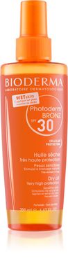 Bioderma photoderm bronz dry oil SPF 30 сухое масло спрей