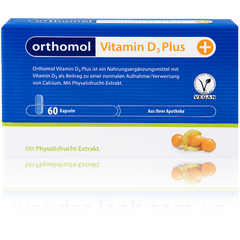 Orthomol Vitamin D3 Plus - зміцнення кісткового скелета і структури кісток