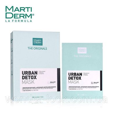 Urban Detox mask Martiderm маска для лица 10 шт