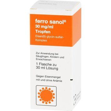 Залізо для немовлят FERRO SANOL Tropfen 30 мл