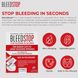 Гемостатичний порошок BleedStop First Aid Powder 4*15 gr