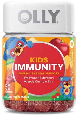 OLLY Kids Immunity Gummy Multivitamin, 25 Day Supply детский комплекс для иммунитета, США