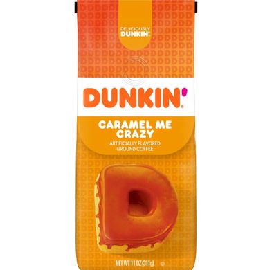 Американский кофе Dunkin Donuts карамель 311 гр