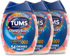 Tums chewy bites ultra strength проти печії упаковка 54 шт