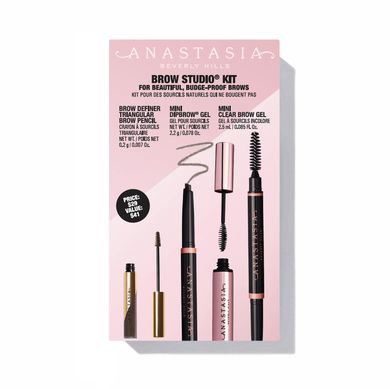 Набір для брів Anastasia Beverly Hills Brow Studio® Kit - Dark Brown