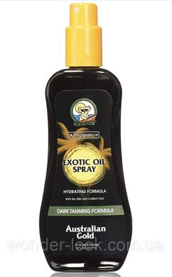 Dark Tanning Exotic Oil Spray Australian Gold