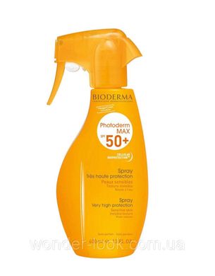 Bioderma Photoderm Max SPF 50+ 400ml (Солнцезащитный спрей для тела и лица)