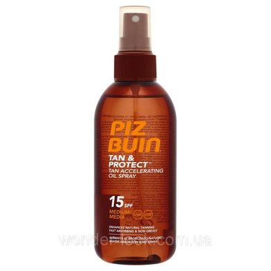 Защитный спрей-масло для ускорения загара Piz Buin Tan & Protect Accelerating Oil Spray - High SPF 15 150 мл