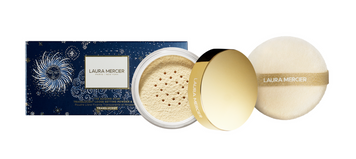 Набор пудра + пуховка Laura Mercier The Guiding Star Translucent Loose Setting Powder and Puff Set - Translucent