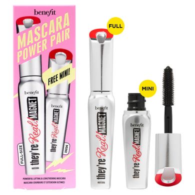 Benefit Mascara Power Pair набір тушей They're Real! Magnet Mascara