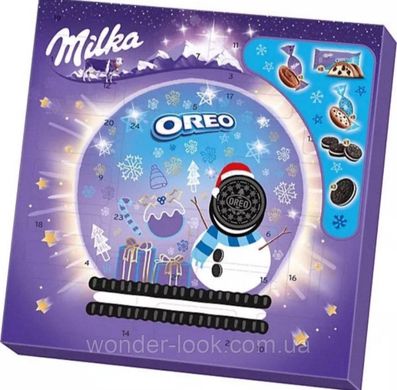 Новорічний Адвент календар Milka & Oreo Adventskalender, 286 грам